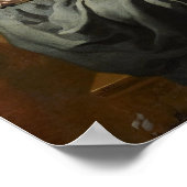 バーメール – マルタとマリアの家のキリスト1 ポスター (角)