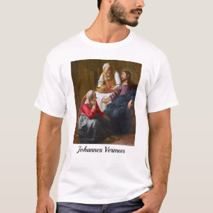 バーメール – マルタとマリアの家のキリスト Tシャツ