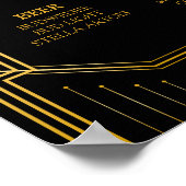 バーメ結婚ニュー記号 | Gatsbyアールデコ ポスター (角)