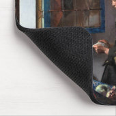 バーメ読アー、開いた窓に女の子の手紙が来た マウスパッド (コーナー)