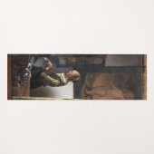 バーメ読アー、開いた窓に女の子の手紙が来た ヨガマット (正面(横))