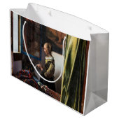 バーメ読アー、開いた窓に女の子の手紙が来た ラージペーパーバッグ (裏面アングル)