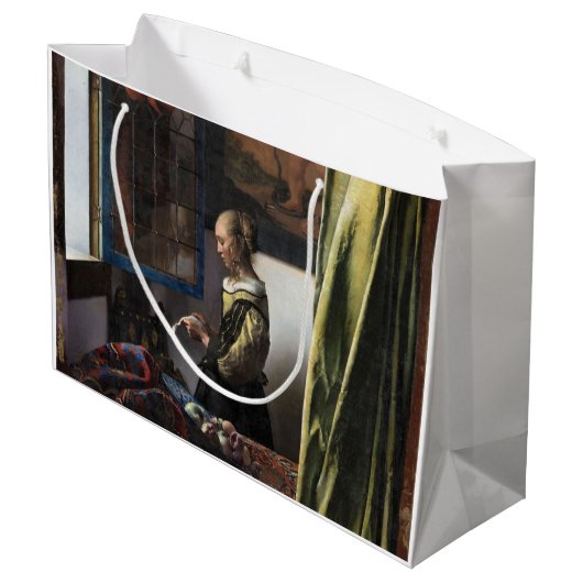 バーメ読アー、開いた窓に女の子の手紙が来た ラージペーパーバッグ (裏面アングル)