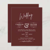 バーモダングンディ結婚モノクロ (正面/裏面)