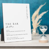 バーモダンメミニマルニュー記号を選択する フォトプラーク (側面)