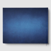 バーモダン(ユダヤ教の)バル・ミツバーパーティーブルースターオブデイビッドカスタム ゲストブック (裏面)