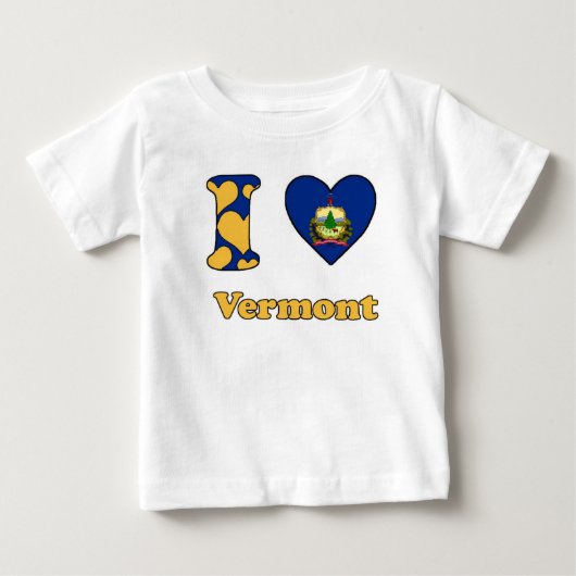 バーモントが大好き ベビーTシャツ (正面)