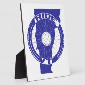 バーモントに乗る フォトプラーク (側面)