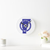 バーモントに乗る ラウンド壁時計 (ホーム)