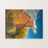 バーモントのオールドミル。 ジグソーパズル (横)