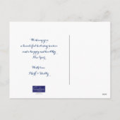 バーモントのクリスマスカード/州固有のポストカード シーズンポストカード (裏面)