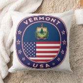 バーモントのステッカー、電話ケース、トートバッグ、壁時計 クッション (ブランケット)