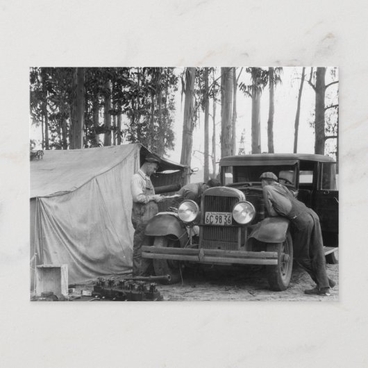 バーモントのピーパイカー: 1935年 ポストカード (正面)