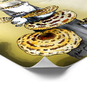 バーモントのポスターマッシュルーム ポスター (角)