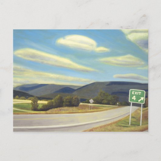 バーモントの昼光 ポストカード (正面)