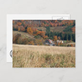 バーモントの秋 ポストカード (正面/裏面)