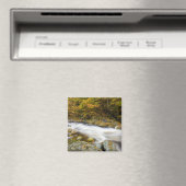 バーモントの緑の秋の轟音のブルック マグネット (インサイチュ (食洗機))