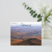 バーモントの美しい風景 ポストカード (スタンド正面)