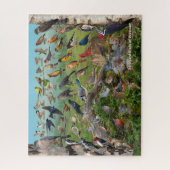 バーモントの裏庭の鳥 ジグソーパズル (縦)