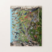 バーモントの裏庭の鳥 ジグソーパズル (縦)