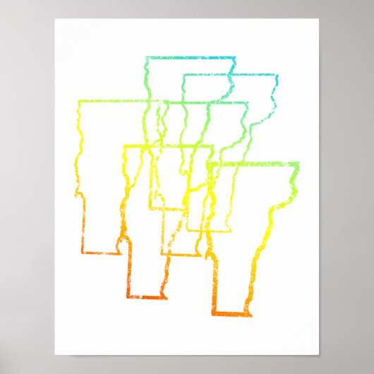 バーモントぼやけル ポスター (正面)