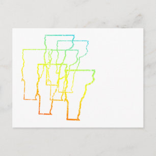 バーモントぼやけル ポストカード