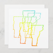 バーモントぼやけル 招待状 (正面/裏面)