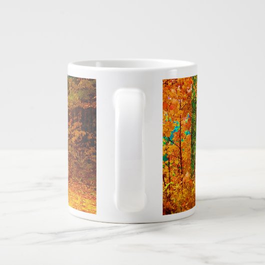 バーモントオータム自然景観 ジャンボコーヒーマグカップ (裏面)