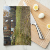 バーモントカントリーバーンキッチンタオル キッチンタオル (四つ折り)