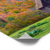 バーモントガーデン秋に流れる ポスター (角)