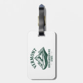 バーモントザグリーンマウンテン州 ラゲッジタグ (裏面縦)