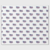 バーモントスターズアンドストライプズ州 ラッピングペーパー (フラット)