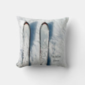 バーモントスノースキー装飾用クッション クッション (正面)