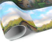 バーモントバーンラッピング紙 ラッピングペーパー (ロールコーナー)