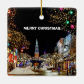 バーモントパノラマクリスマスオーナメント セラミックオーナメント (裏面)