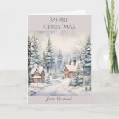 バーモントビレッジのクリスマス シーズンカード (正面)