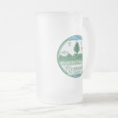 バーモントフロステッドビールマグ フロストグラスビールジョッキ (正面右)