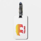 バーモントベア ラゲッジタグ (裏面縦)