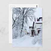 バーモントホワイトウィンター ポストカード (正面/裏面)
