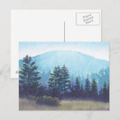 バーモントマウンテンランドスケープポストカード ポストカード (正面/裏面)