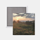 バーモントマグネットでのサンライズ マグネット (正面/裏面)