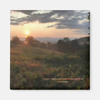 バーモントマグネットでのサンライズ マグネット