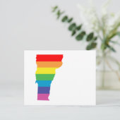 バーモントレインボー ポストカード (スタンド正面)