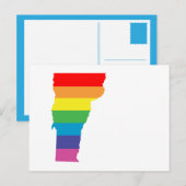 バーモントレインボー ポストカード (正面/裏面)