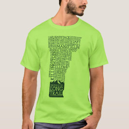 バーモントロングトレイルTシャツ(グリーンロゴ) Tシャツ