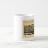 バーモントヴィンテージマップ コーヒーマグカップ (中央)