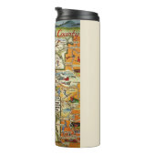 バーモントヴィンテージマップ タンブラー (回転右)