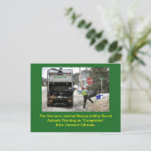 バーモント司法行政委員会:はがき ポストカード (スタンド正面)