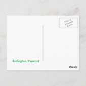 バーモント司法行政委員会:はがき ポストカード (裏面)