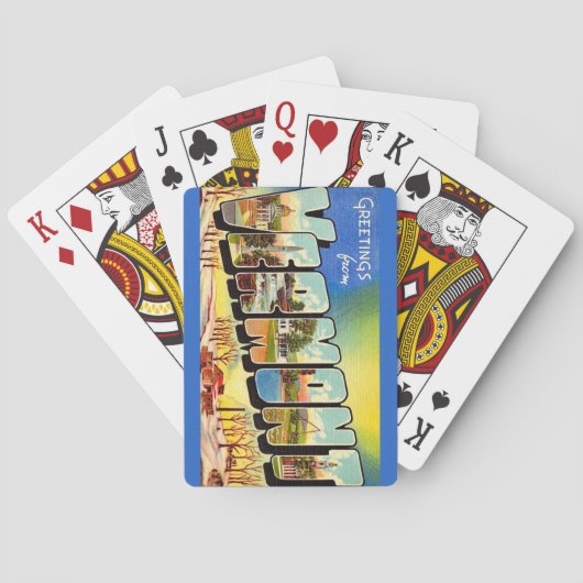 バーモント州からのご挨拶 トランプ (裏面)